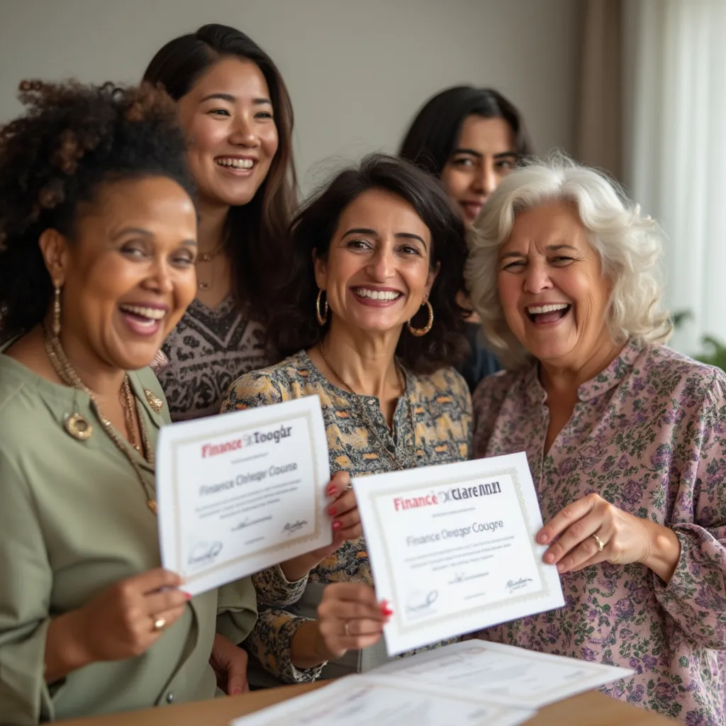 Participantes celebrando su aprendizaje